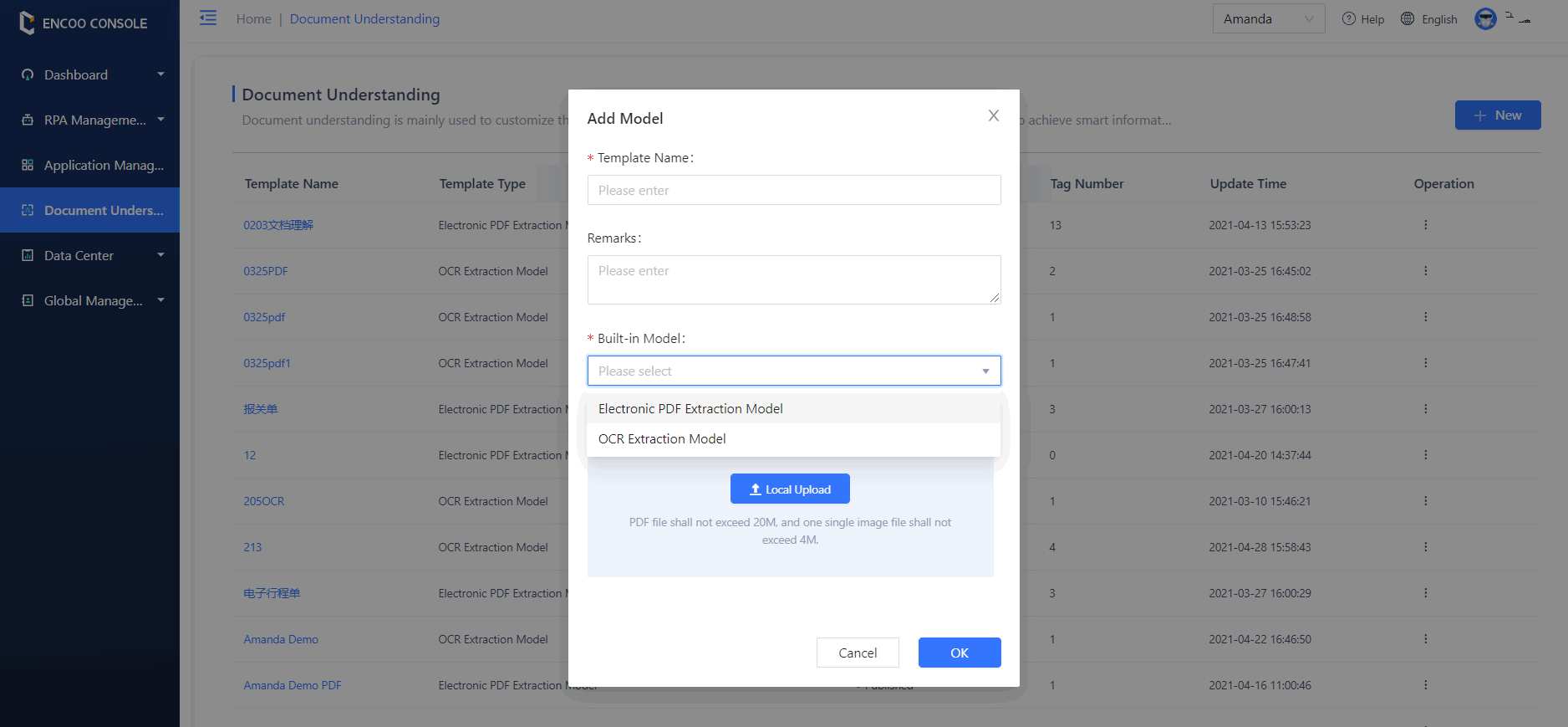 Manage Document Understanding Template_Document Understanding_v4.0.x ...